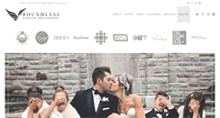 Desktop Screenshot of myboundlesswedding.com